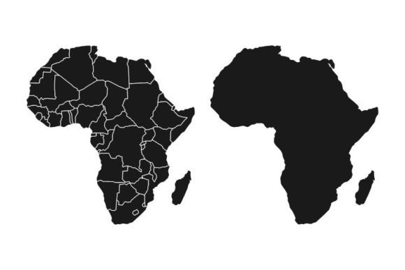 Download Africa Continent Map Vector - Africa Collection