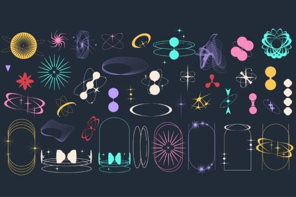 Download Y2k Aesthetic Shape Modern Aesthetic - Premium Resources