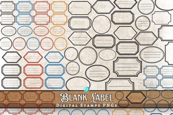 Download Blank Labels Digi Stamps Transparent PNG - Premium Resources